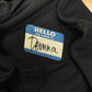 SS2020 Balenciaga ‘Nametag’ Distressed Black Hoodie