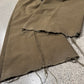 Rick Owens Mainline ‘Bela’ Heavy Wool ‘Bean’ Brown Wide Leg Pants