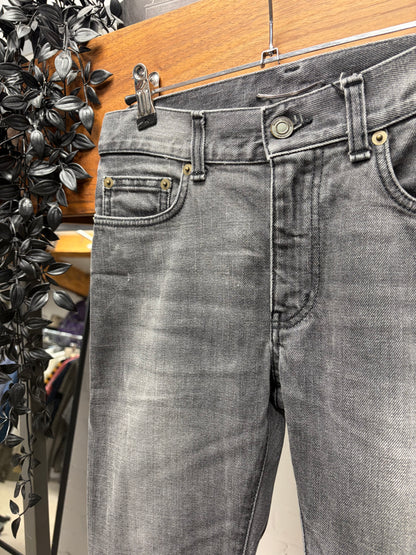 2012 Saint Laurent by Hedi Slimane Grey ‘D02’ Skinny Jeans