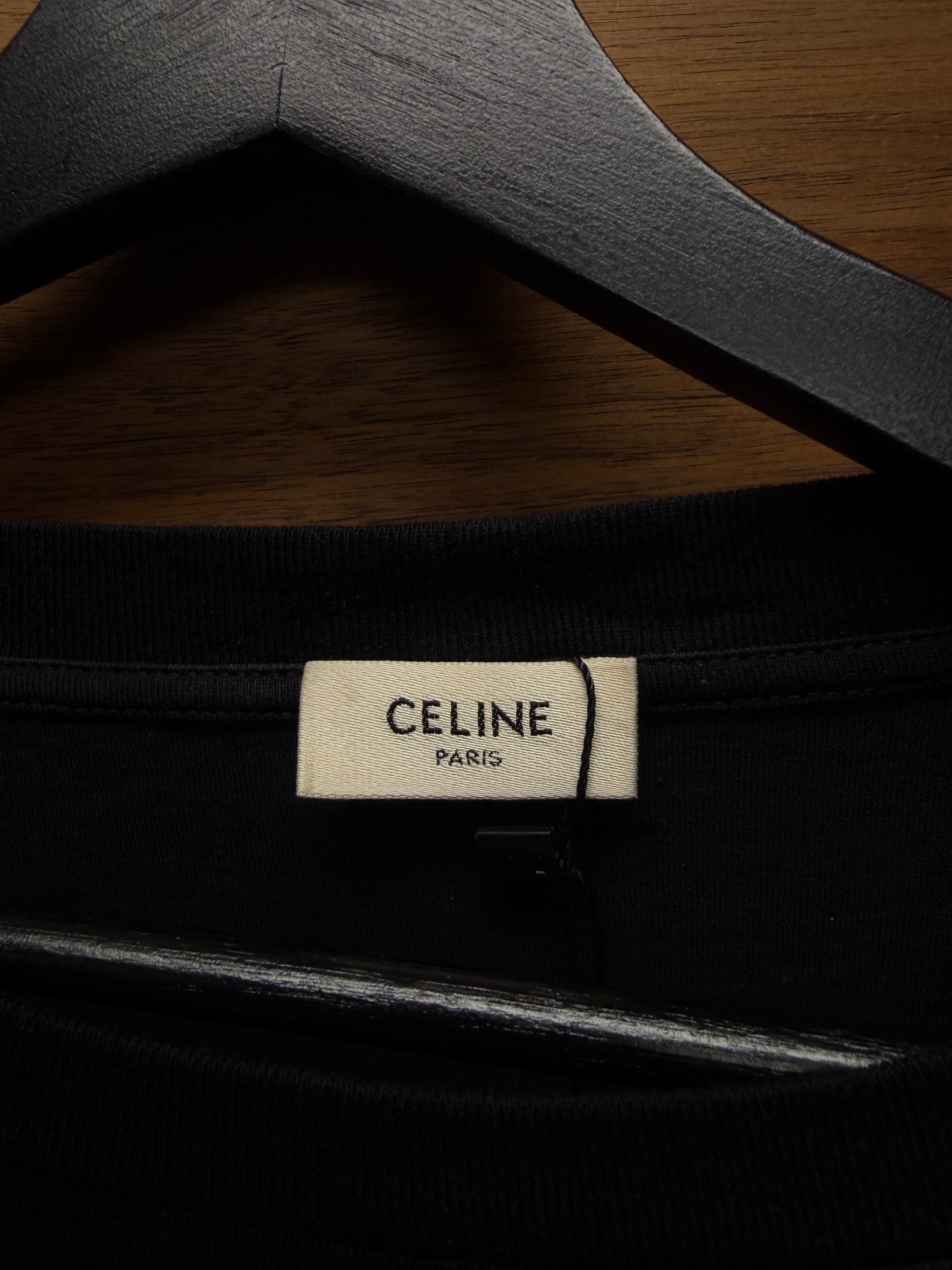 Celine by Hedi Slimane ‘Dalmation Puppies’ Black Graphic T-Shirt