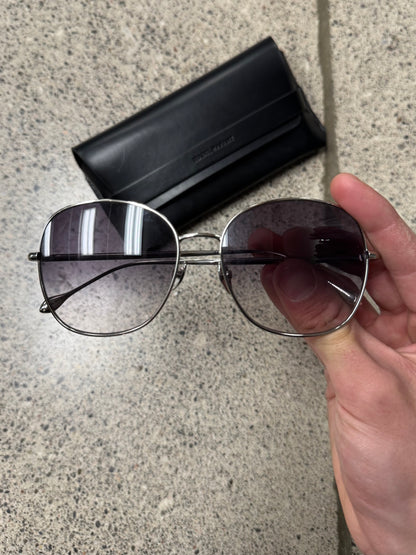 Isabel Marant Purple Tinted Circle Sunglasses