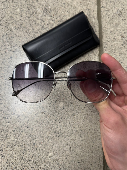 Isabel Marant Purple Tinted Circle Sunglasses