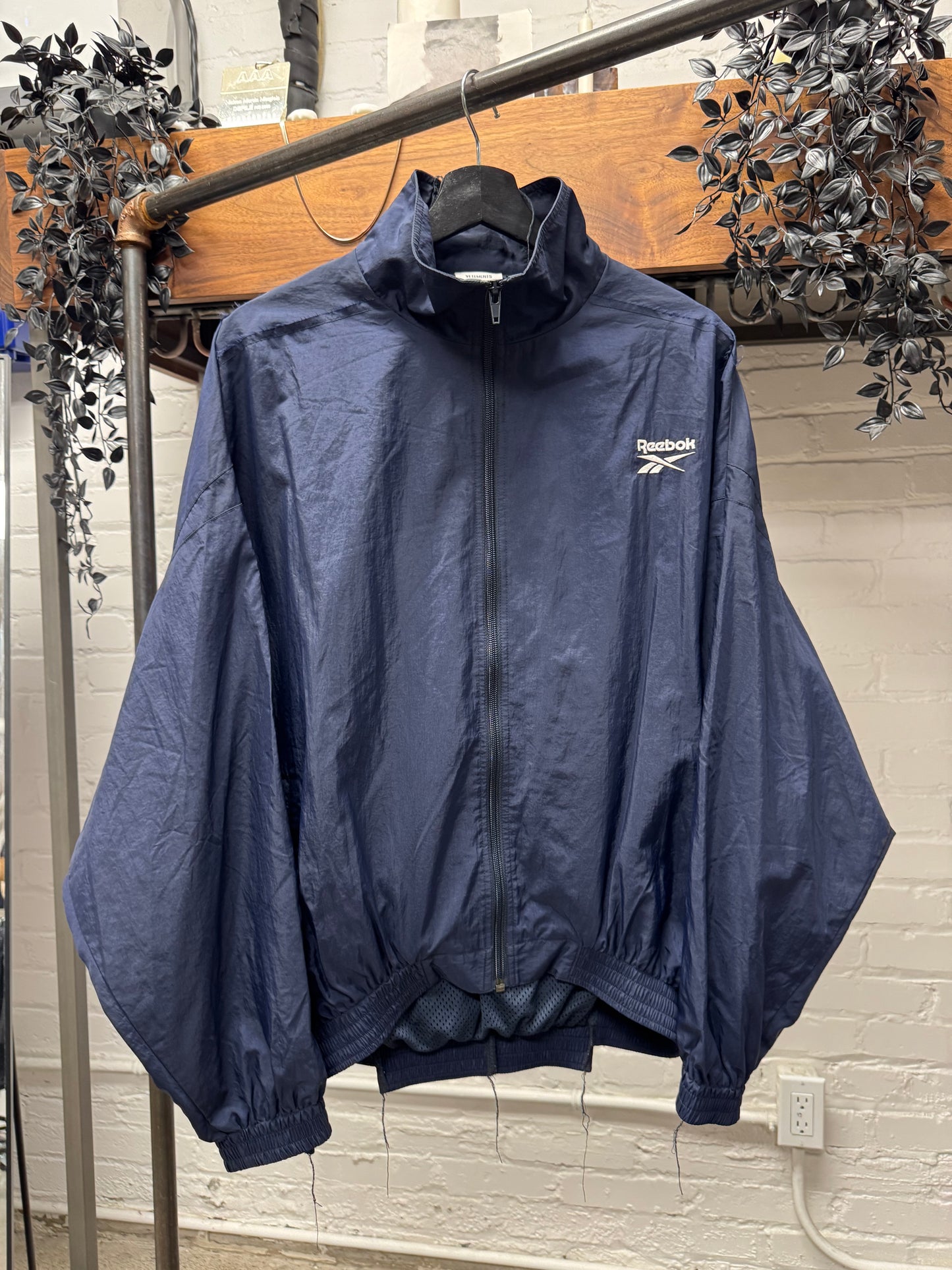 AW2018 Vetements x Reebok Reconstructed Windbreaker Jacket