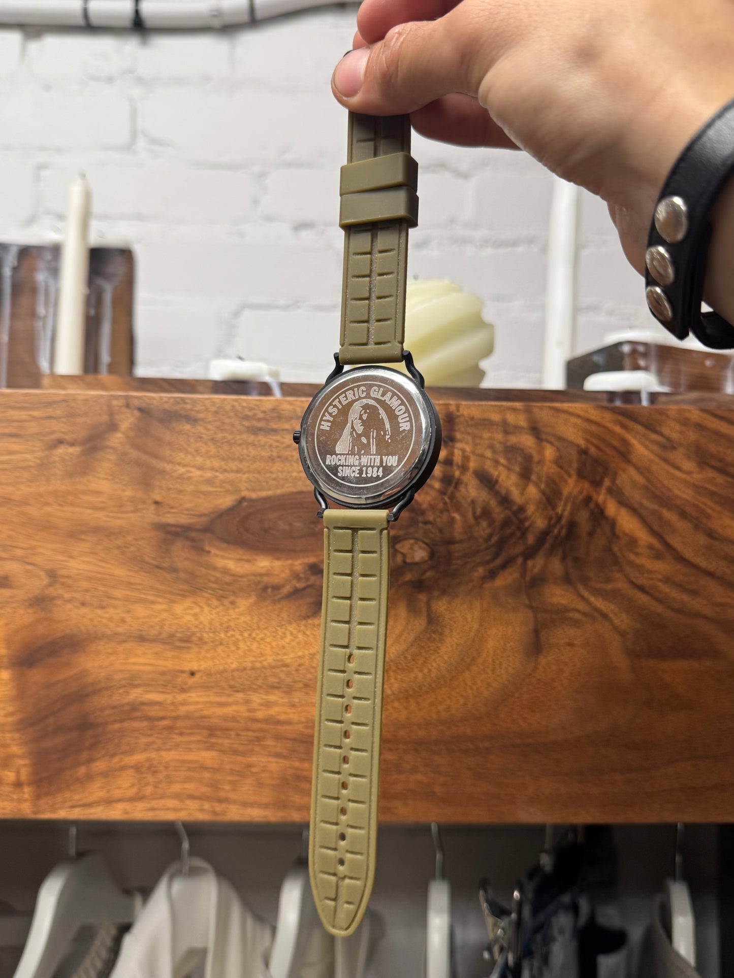 Hysteric Glamour ‘Showgirl’ Military Strap Watch