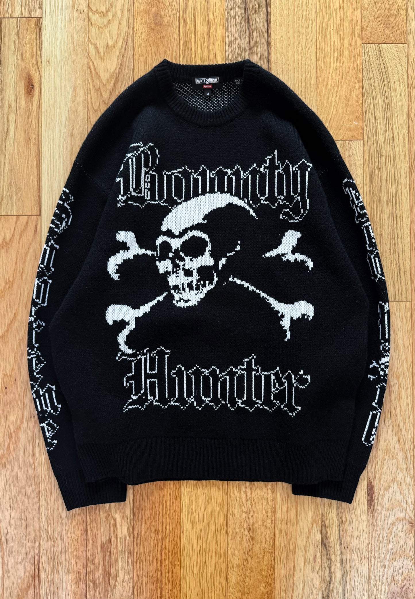 Autumn Winter 2023 Supreme x Bounty Hunter Knit Sweater