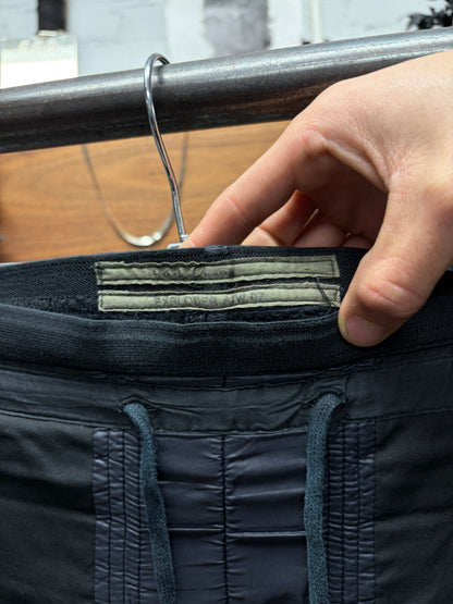 AW2007 Rick Owens ‘Exploder’ Leather Panelled Lounge Pants