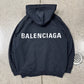 AW2017 Balenciaga ‘Archetype’ Logo Hoodie