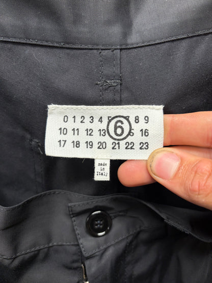 SS2024 Maison Margiela Black Nylon Cargo Shorts