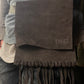 2000s Dolce & Gabbana Brown Suede Fringe Waist Bag