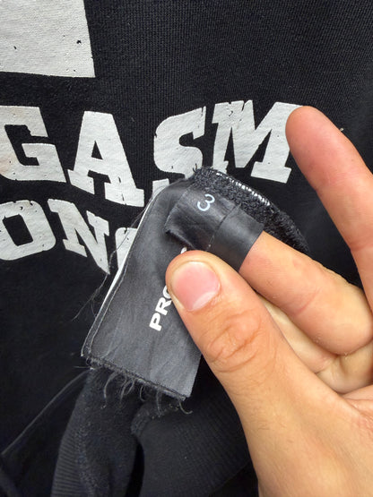 Project G/R ‘Orgasm Donor’ Black Oversized Hoodie