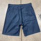 Kapital Side Stripe Blue Denim Shorts