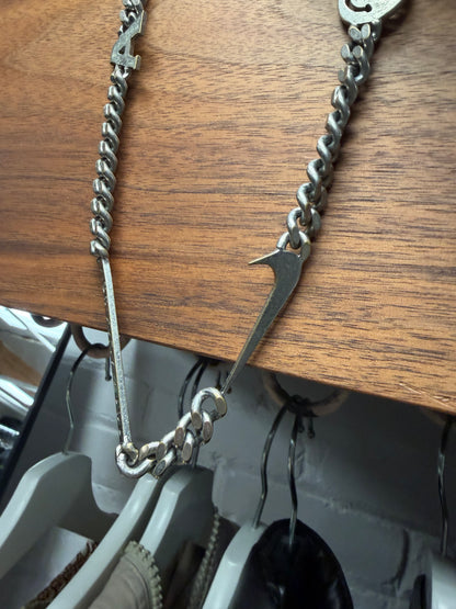 1017 Alyx 9SM x Nike ‘Hero’ Roller Clasp Closure Silver Necklace