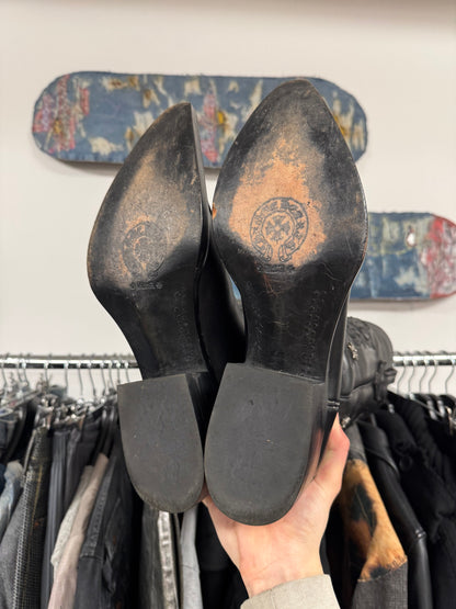 2008 Chrome Hearts Embellished Leather ‘Cowboy’ Boots