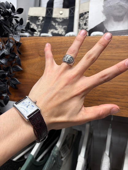 Vintage Chrome Hearts ‘CH Logo’ 925 Silver Ring