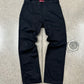 Supreme Straight Leg Black Work Pants