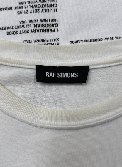 2019 Raf Simons ‘Paris’ T-Shirt