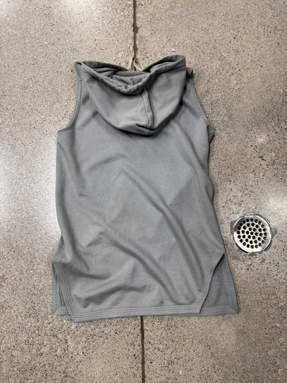 SS2016 Rick Owens ‘Hustler’ Sleeveless Hoodie