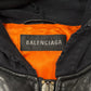 AW2022 Balenciaga ‘Mudshow’ Leather MA-1 Oversized Hooded Bomber Jacket