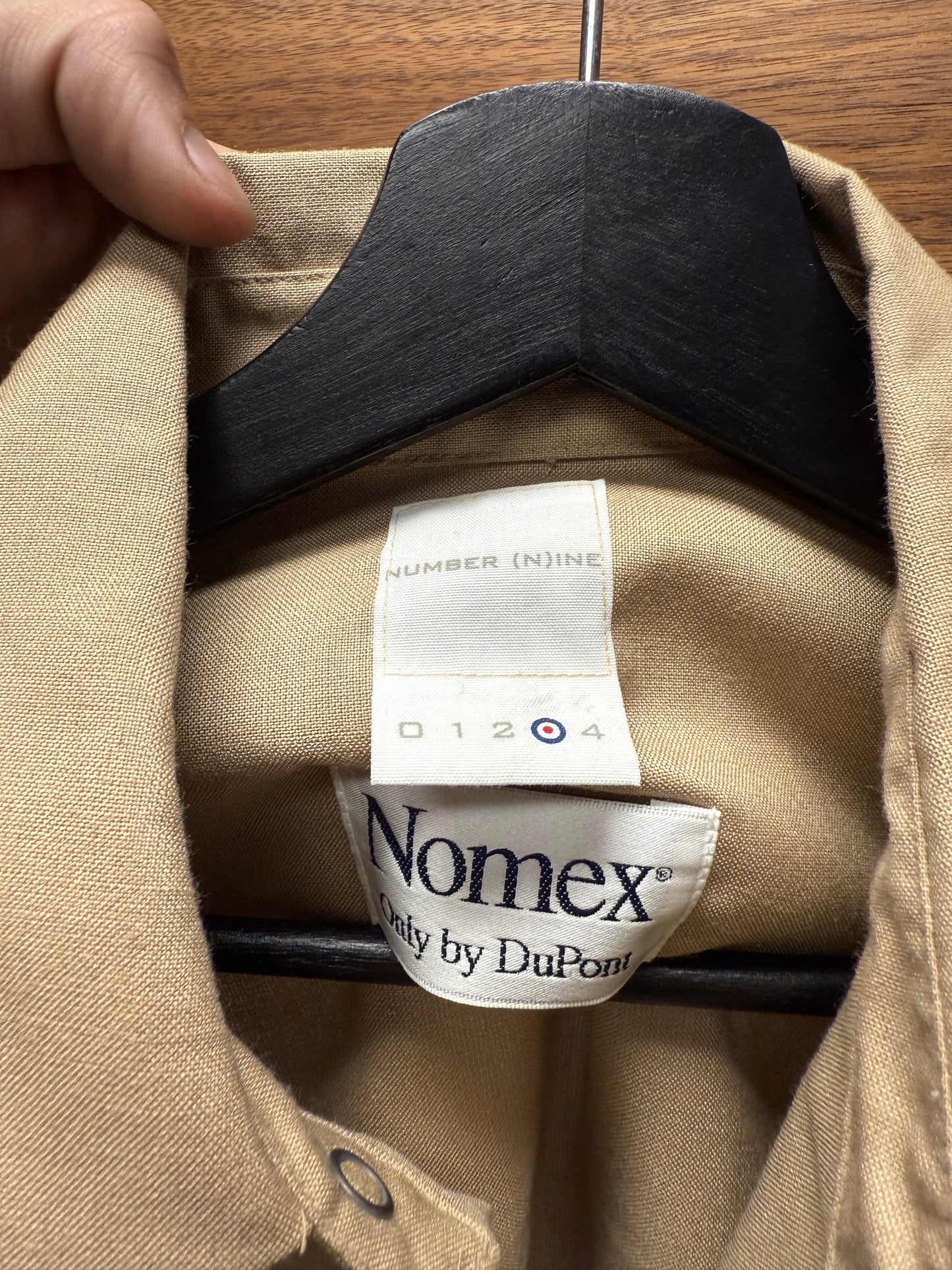 SS2000 Number (N)ine ‘Mechanic’ Cutoff Patch Button Down Shirt