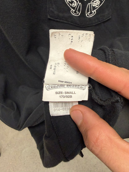 Chrome Hearts ‘Paris’ Store Exclusive Horseshoe Logo Black Graphic T-Shirt