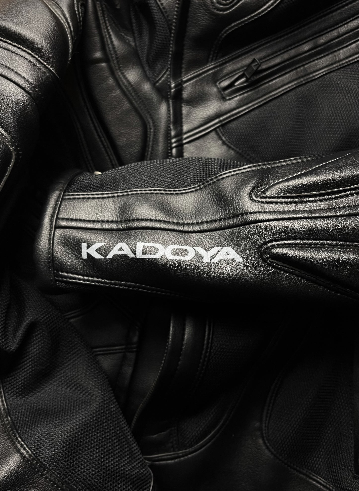 Kadoya ‘Cyberjac’ Muscle Armoured Leather Jacket