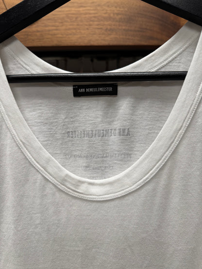 SS2022 Ann Demeulemeester ‘Curious Wishes Feathered The Air’ Tank Top