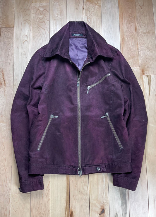 Tornado Mart Oxblood Red Zip Work Jacket