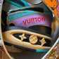 SS2020 Louis Vuitton Purple/Cyan Blue Trail Sneakers