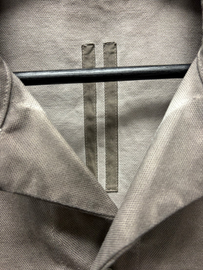 Rick Owens DRKSHDW ‘Magnum Tommy’ Oversized Dust Brown Denim Work Shirt