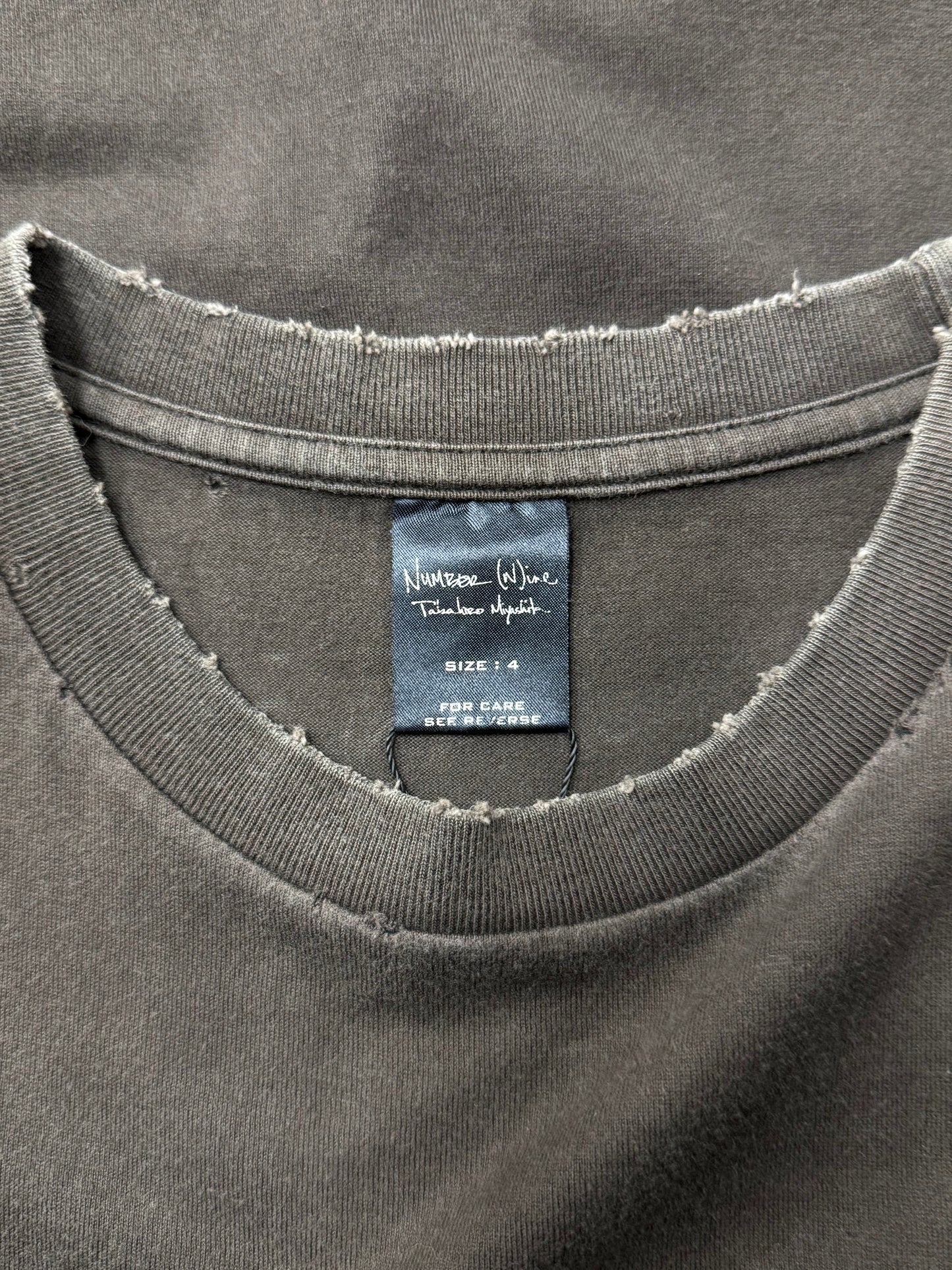 SS2004 Number (N)ine ‘Mothefucker Fuck You’ Graphic T-Shirt