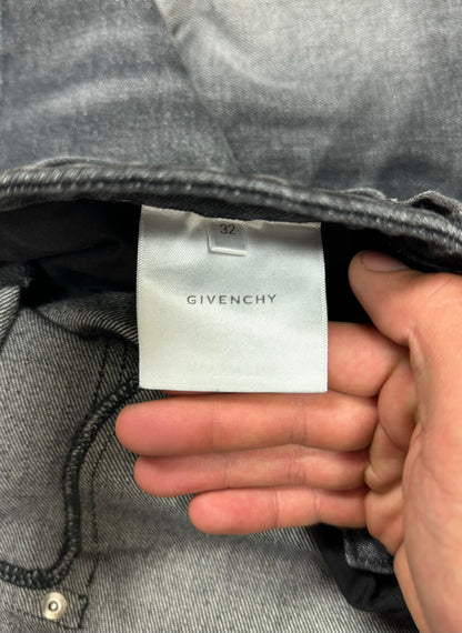 SS2023 Givenchy Oversized ‘Skater’ Washed Black Denim