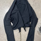 Yohji Yamamoto ‘Y’s’ Black Draped Shawl Cardigan