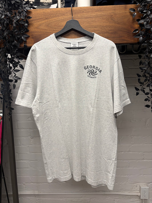 SS2019 Vetements ‘Georgia’ Grey Short Sleeve Shirt
