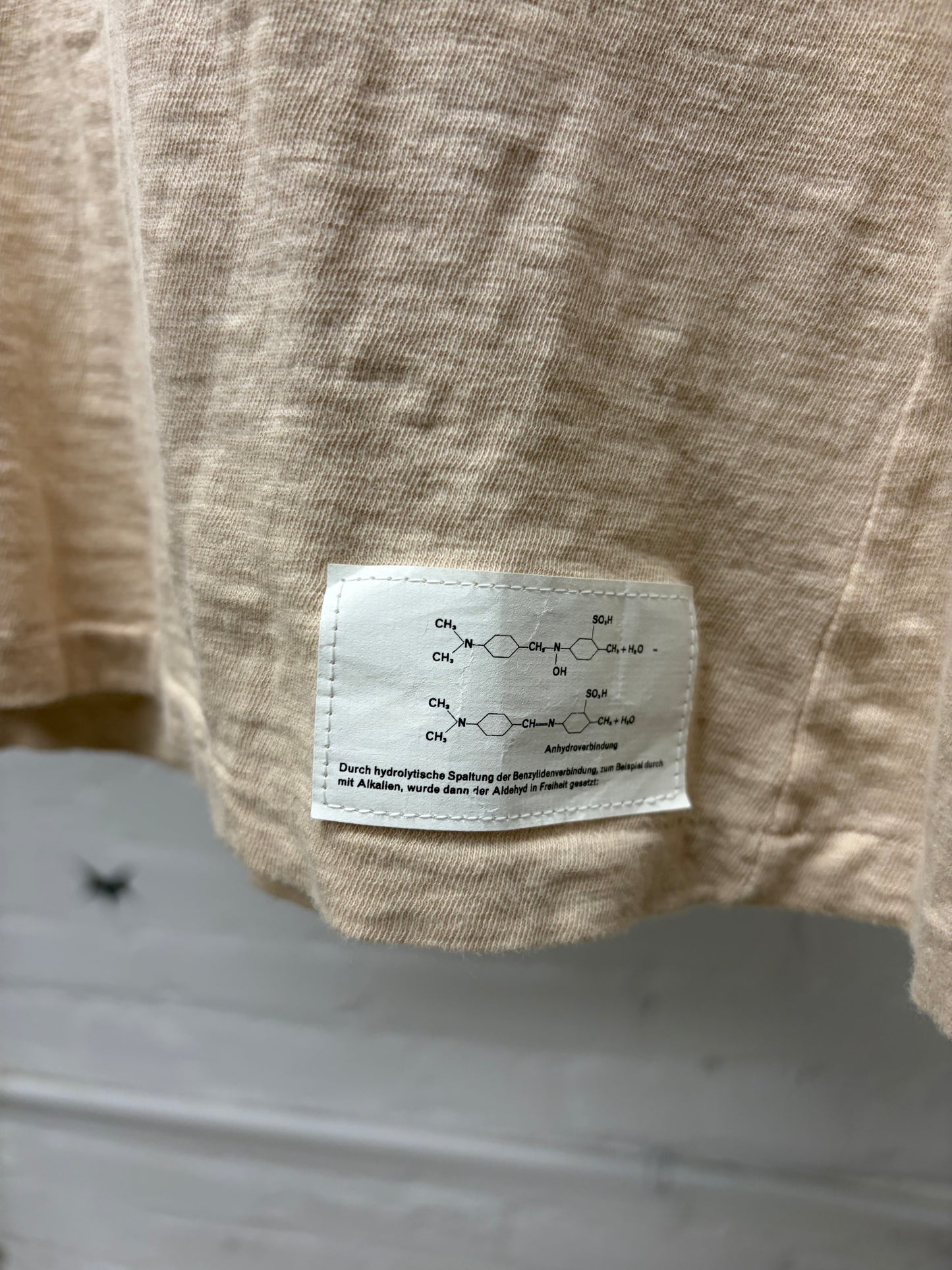 AW2010 Undercover ‘Holy Cross’ Brown Collegiate Graphic T-Shirt