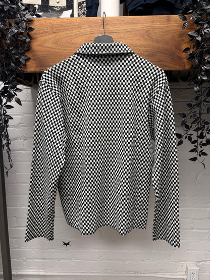 AW2002 Comme Des Garçons Homme Plus ‘Checkerboard Logo’ Work Jacket