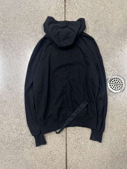 Rick Owens DRKSHDW ‘Gimp’ Black Full Zip Hoodie