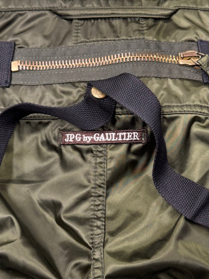 AW2003 Jean Paul Gaultier ‘Parachute’ Military Green Bondage Cargo Pants