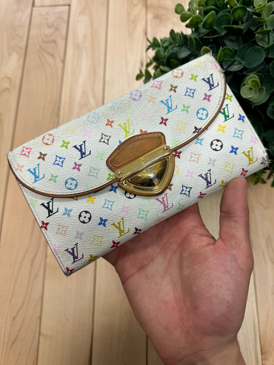 Spring Summer 2003 Louis Vuitton x Takashi Murakami Long Wallet