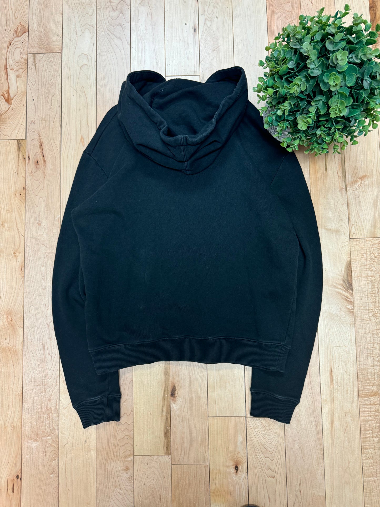 SS2019 Saint Laurent ‘Stars’ Black Logo Pullover Hoodie