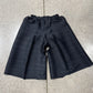 Issey Miyake  ‘Pleats Please’ 3/4 Length Pleated Wide Leg Shorts