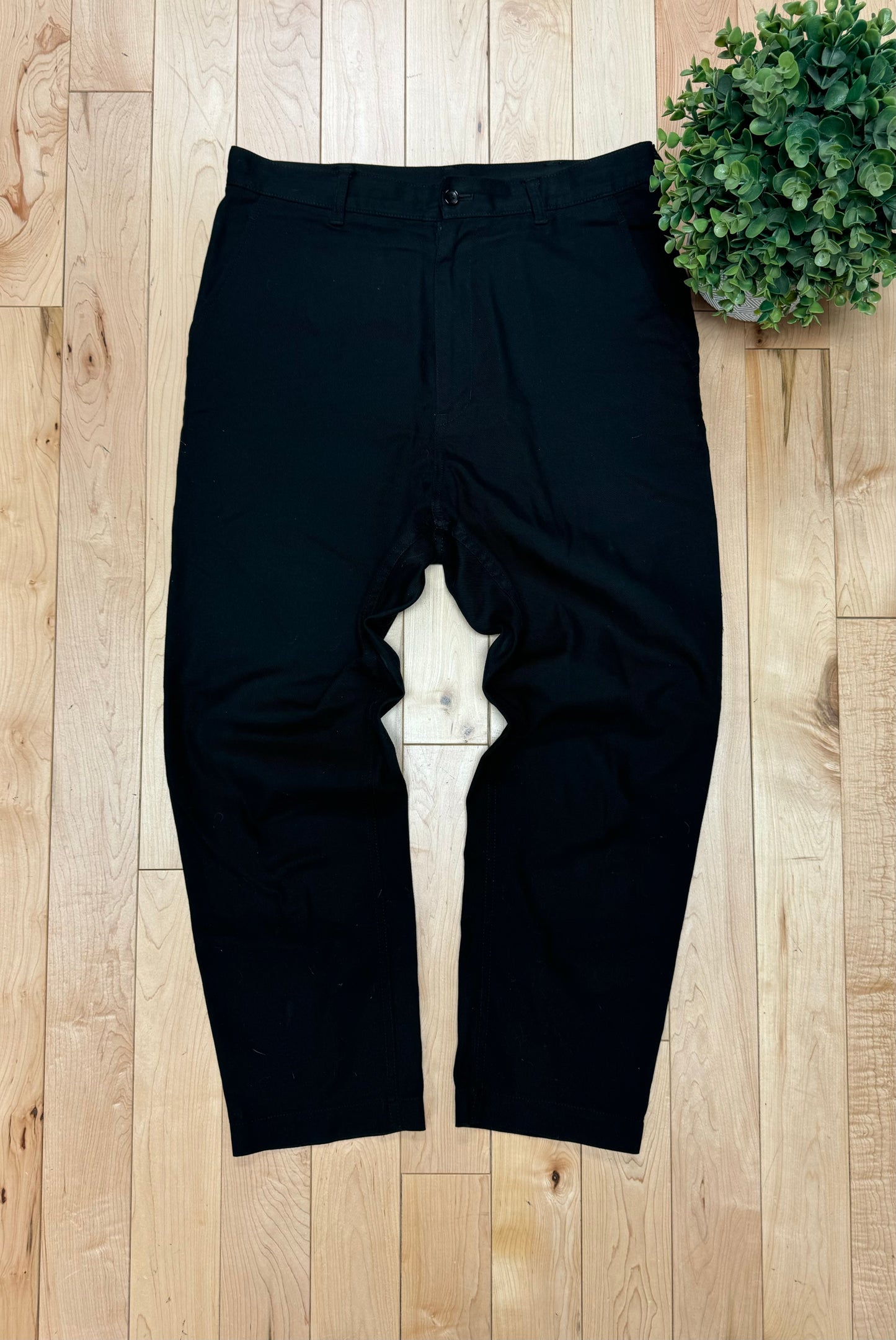 AW2011 Comme Des Garçons Homme Cropped Black Trousers