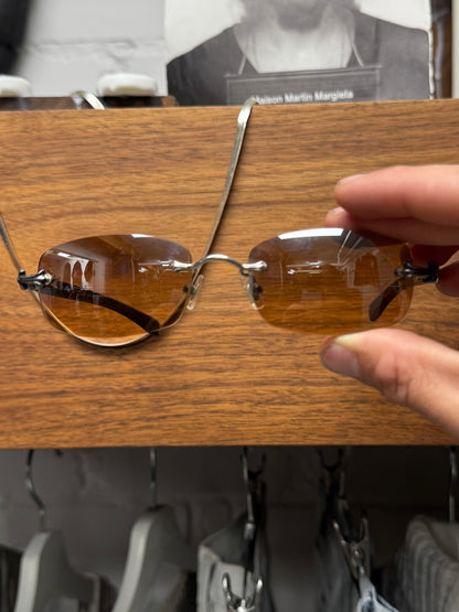 Chrome Hearts Ebony Wood ‘Cherry B’ Square Shape Sunglasses