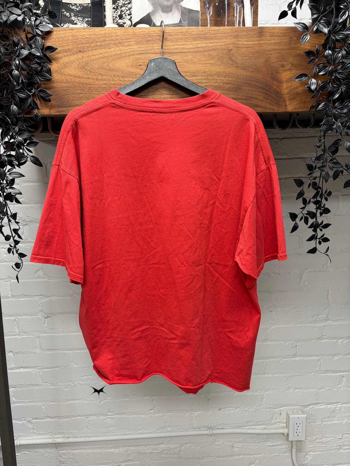 SS2019 Raf Simons ‘Summer Games’ Red Graphic T-Shirt