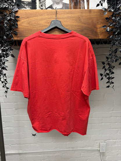 SS2019 Raf Simons ‘Summer Games’ Red Graphic T-Shirt