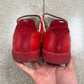 Maison Margiela ‘G.A.T.’ Red Suede Low Top Sneakers