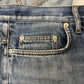 Dior Homme Light Wash Blue Faded Skinny Denim