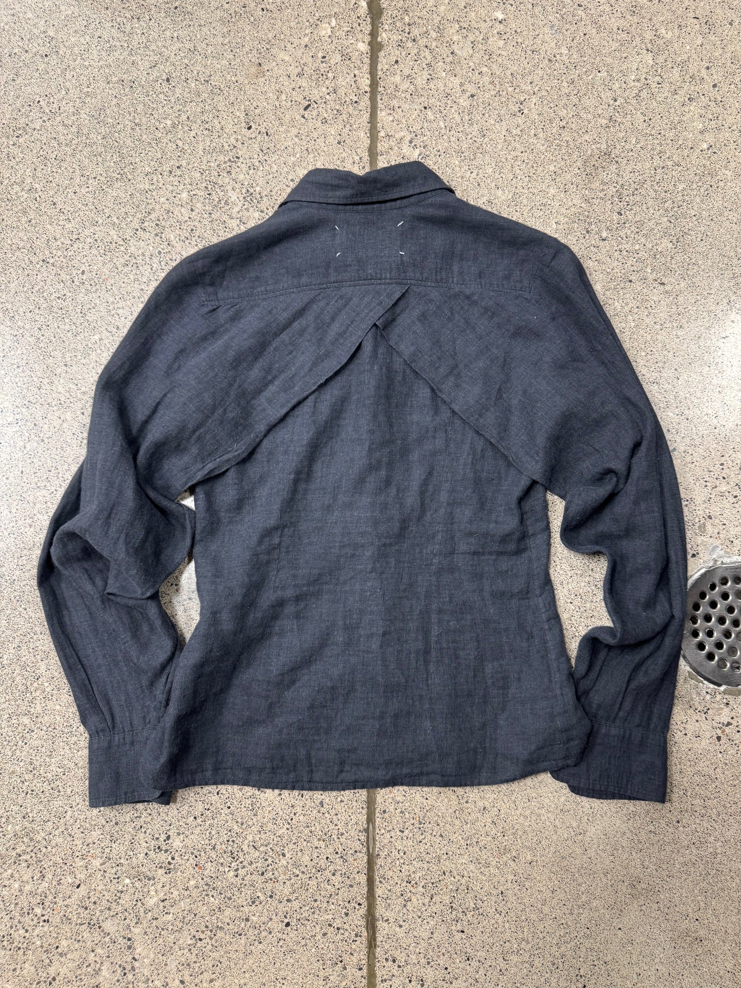 Maison Martin Margiela ‘Cape Back’ Seamless Button Down Shirt