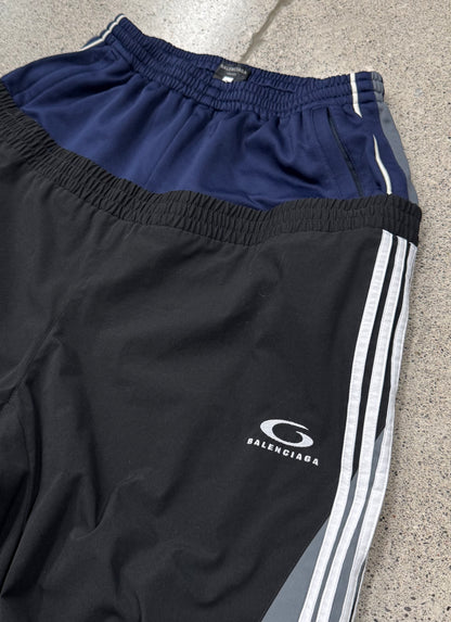 AW2024 Balenciaga ‘Cut Up’ Double Waist Wide Leg Track Pants