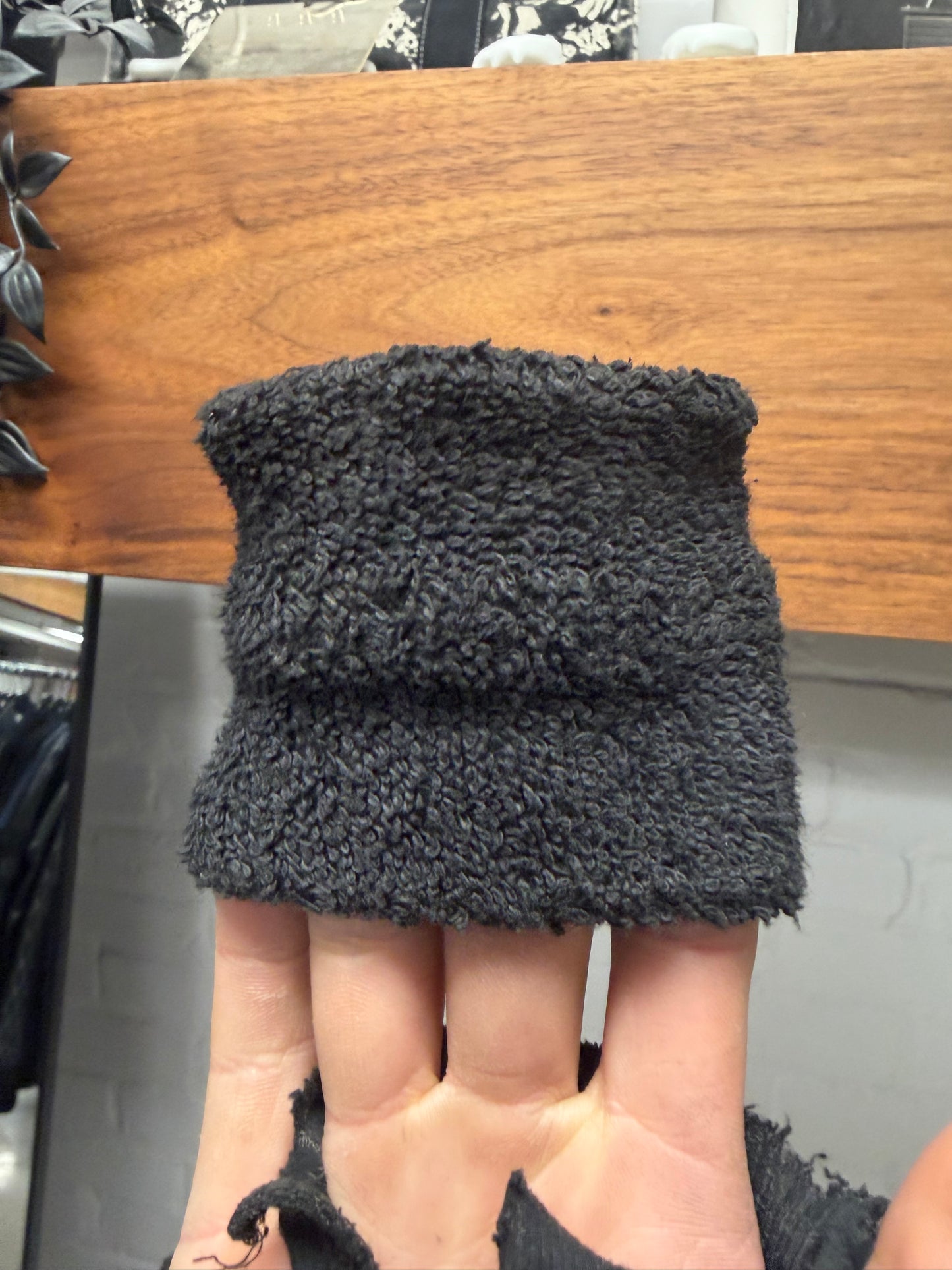 Chrome Hearts Rolling Stones ‘Tongue & Lips’ Leather Patch Black Sweatband