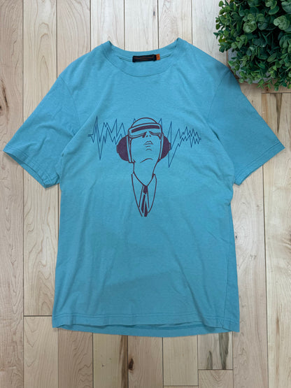 SS2006 Undercover ‘Klaus’ Electric Blue Band T-Shirt